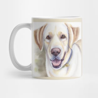 Labrador Retriever Watercolor - Gift For Dog Lovers. Cool dog design for Labrador lovers. Features watercolor Lab dog breed. Great dog artwork for Lab lovers. Mug